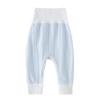 Pantalones de Bebé Primavera y Otoño de Cintura Alta que Protegen la Barriguita con Broches en la Entrepierna Pantalones Largos Pantalones de Otoño para Bebé Pantalones de Dormir Leggings de Polipropileno No Necesitan Quitarse