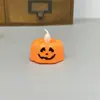 Lanterna de abóbora de Halloween transfronteiriça adereços de decoração para o festival fantasma luz de vela eletrônica LED suprimentos para festa ornamentos luz noturna