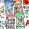 Stickers Infeel.Me Cuatro Estaciones Radio Estilo Japonés Manual de Comida Funda para Teléfono Móvil Álbum de Fotos Tarjeta Pequeña Decoración DIY Guka