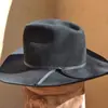 Sombrero de lana pura al por mayor de fábrica moda para llevar sombrero de fieltro de oveja sombrero de fieltro de lana de color liso