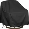 Funda para Silla de Exterior Nueva Funda para Silla Giratoria Impermeable Resistente Funda para Muebles de Patio de Exterior