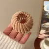 Elástico de Cabelo Ninho de Pássaro Coreano, Presilha para Coque Despojado, Ferramenta de Fixação para Rabo de Cavalo Alto, Presilha de Cabelo Retrátil