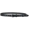 Suministro transfronterizo Amazon eBay Cinturón para mujer, sencillo, versátil, fino, de cuero genuino, moda coreana, vaqueros decorativos