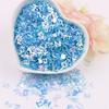 Estrellas huecas sirena flor de cerezo maquillaje de escenario infantil brillo lentejuelas diy material pegamento funda de teléfono móvil lentejuelas 10g