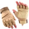 Nuevos Guantes Tácticos de Boxeo para Deportes de Invierno, Fitness, Equitación al Aire Libre, de Medio Dedo, Calientes
