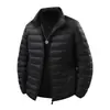 Popular Chaqueta Ligera de Plumas Transfronteriza para Hombre con Capucha Primavera, Otoño e Invierno Cuello Alto Chaqueta de Plumas para Hombre 50 Terciopelo Aliexpress