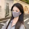 Mascarilla Transpirable de Seda de Hielo de Nicho Protector Solar para Mujer Personalizada Estilo Chino Nuevo Anti-ultravioleta A prueba de Viento Parasol Mascarilla Velo de Verano