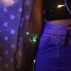 Nuevas pegatinas de tatuaje espacial luminosas elementos de aviación geniales pegatinas luminosas pegatinas para la cara de niños pegatinas para el brazo al por mayor