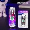 Giroscópio de descompressão legal à prova de vento à prova de vento de chama vermelha mais leve corpo transparente LED luzes legais podem ser enviadas em nome