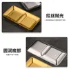 Molheira de Aço Inoxidável 304 Estilo Coreano para Churrasco, Molheira para Molho, Molheira para Condimento de Panela Quente, Pratinho com Dois ou Três Compartimentos