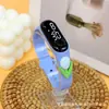 Suministro Directo de Fábrica de Nuevo Reloj de Pulsera Muñeca Mi 3 Luz Blanca Reloj Deportivo Táctil Moderno Reloj Digital LED