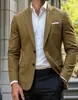 Ropa de Primavera para Hombre de Comercio Exterior 2025, Saco Casual Estampado de Doble Botón, Traje de Talla Grande, Hecho a Medida para Hombre