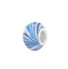 E-commerce Popular Transfronteiriço Yiwu Fornecimento Contas Resina Listradas Coloridas com Furo Grande Acessórios para Montagem de Pulseira DIY Atacado