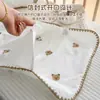 Almohada de Algodón Puro Clase A para Bebé Almohada de Trigo Sarraceno para Bebés Columpio Infantil Almohada de Algodón Transpirable Funda de Almohada Lavable