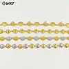 Wt-Jf368 Hermosa Caracola Caracol Concha Oro Plata Latón Pequeño Colgante Tipo Pulsera Exquisito Regalo de Cumpleaños