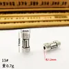 Xizang Plata Estilo Retro Barril Recto Cuentas DIY Accesorios para Joyería Hecha a Mano Pulsera Collar Cuentas de Agujero Grande Accesorios Metabo