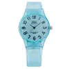 Popular Celebridad de Internet de Douyin Estudiante de Secundaria Reloj para Dama Reloj Femenino Niñas Reloj Digital de Cuarzo Gelatina Fabricante Procesamiento y Personalización