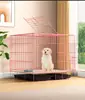 Jaulas para Perros al por Mayor, Jaulas de Alambre, Jaulas para Mascotas para Uso en Interiores, Engrosadas y Reforzadas para Perros Medianos y Grandes, Perreras Plegables para Uso en el Hogar