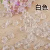 32 Contas de Canto Plástico Acrílico Transparente Imitação de Cristal Cortina de Porta Contas Soltas Contas DIY