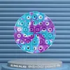 Brinquedos educativos de educação infantil impressos em ambos os lados 24cm teclado letras e números fórmula de multiplicação 12X12 mouse exterminador pioneiro