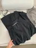 Recomendação de produto original! Calça pantalona minimalista cinza escuro fluida para mulheres, primavera e outono, modelagem que emagrece, versátil, cintura alta, calça reta de pregas duplas