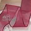 Cinta importada de Corea hilo de nieve garbled accesorio para el cabello material DIY empaque ropa boda seda brillante cinta brumosa