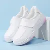 Zapatos de Enfermera Personalizados con Velcro Suela Gruesa Blanca Suela Suave Ligeros Antideslizantes Slip-on Médicos/Sanitarios de Corte Bajo Totalmente Cerrados Zapatos de Trabajo