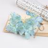 Flor Artificial Borda Queimada Hortênsia DIY Cor de Doce Produção de Flor Artificial Material para Parede de Flores Arranjo de Casamento Acessórios para Fotografia