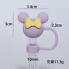 Tapa para Popote Stanley 10mm Diámetro Grande PVC Popote Suave Tapa Muñeco de Dibujos Animados Tapa Antipolvo Mayoreo