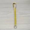 Mosquetão de Fio de Aço Corda Anti-Perda, Mola para Isca Corda Anti-Perda, Cordão Retrátil Automático de Fio de Aço, Equipamento de Pesca Corda Anti-Perda