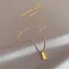 Collar de cadena para clavícula de oro pequeño de estilo coreano, versátil, de lujo ligero, lleno de diseño, a la moda, para todas las ocasiones