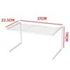 Estante Laminado para Gabinete de Cocina Estante de Almacenamiento Partición Interior de Gabinete Encimera Gabinete de Cocina Almacenamiento de Condimentos Estante para Ollas Estante de Almacenamiento de Gabinete