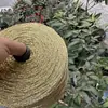 Fio Oco de Seda Pura Brilhante, Bolsa de Crochê Feita à Mão de Urso em Acrílico, Grampo de Cabelo de Coroa, Fio Crocheted na Borda