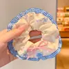 Scrunchies infantiles dulces que no dañan el cabello, coleteros de alta gama para niñas, gomas elásticas para el cabello, accesorios para el cabello y adornos para el cabello