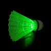 Badminton noturno luminoso à prova de vento resistente para jogar não ruim ao ar livre simples não pegar a bola força rebote bola de nylon de plástico atacado