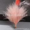Directo de fábrica en stock al por mayor pluma de pavo DIY color pluma vascular joyería de plumas accesorios de ropa de plumas