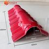 Hengyang asa teja de resina accesorios teja de cumbrera de plástico para tejado tejado de villa teja de vidrio antiguo teja de acero plástico