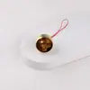 Decoração Suspensa de Sino de Vento DIY Sino de Vento de Metal Chapéu Pingente de Sino de Cobre Material Sino Antifurto Decoração de Sino Pequeno de Natal