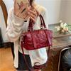 Bolsa Plissada de Nicho de Luxo para Mulheres 2025 Nova Versátil Moda Bolsa de Ombro Transversal Bolsa de Mão Estilo Coreano Bolsa Almofada
