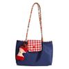 Bolso de Hombro para el Trabajo Nuevo Bolso de Axila Bloque de Color Bolso de Hombro Pequeño Cuadros Negros Bolso de Mujer Bolso de Mano para Guardar Lindo