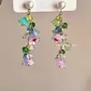 Pendientes de Borla de Lirio del Valle Dopamina para Mujer, Pendientes de Perlas de Imitación de Alta Gama, Nuevo Estilo Festivo 2026 Pendientes de Verano
