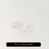 Banhado a Ouro 14K Conservador de Cor Zircônia Pequenas Borboletas Espaçadoras Contas Artesanal DIY Pulseira de Cristal Contas com Furo Grande Acessórios para Joias