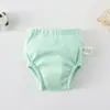 Pantalones de Entrenamiento para Bebé Estilo Coreano Algodón Lavable Gasa Bolsillo para Pañal Pantalones de Aprendizaje Pañales de Tela para Bebé Pañales Transpirables Categoría A