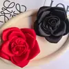 Accesorios Florales 15cm Tridimensionales Exquisitos Románticos Moda Europea y Americana Flores para Vestido Ropa de Moda Sencilla Sombrero Bolsa Accesorios