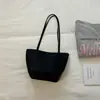 Bolsa Tote de Nicho Estilo Coreano Shuai Mi Home, Bolsa Cesta para Mulheres, Grande Capacidade, Bolsa de Ombro Leve para o Dia a Dia, Bolsa Saco de Ombro