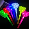 Palito Fluorescente Estrella de Concierto Estrella de Cinco Puntas Cabeza Luminosa Azul Diadema Luminoso Palo de Destello Accesorios de Apoyo para Fiesta