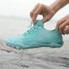 Nuevos zapatos de senderismo de talla grande para exteriores para hombres y mujeres, zapatos de surf de secado rápido para natación, antideslizantes, zapatos de agua para pareja, zapatos de playa de cinco dedos