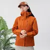 Chaqueta Soft Shell de Nuevo Estilo para Mujer, Chaqueta Cortavientos y Resistente al Desgaste para Exteriores, Senderismo y Montañismo, Chaqueta de una Sola Capa Repelente al Agua, Venta al por Mayor