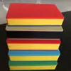 Placa Texturizada de Polietileno de Duas Cores, Placa de PE Resistente a UV, Instalações de Diversão, Placas de Publicidade, Ginásios, Placa de HDPE de Duas Cores
