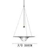 Lámpara Colgante Minimalista Nórdica de Vidrio Forma de Gota de Agua para Dormitorio Mesita de Noche Modelo de Personalidad Creativa Habitación de Exhibición Comedor Lámpara Colgante Pequeña de una Sola Cabeza